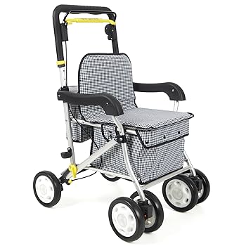 PIPIMOTO シルバーカー　簡易車椅子 ショッピンカード 軽量　濃オレンジ Amazon | PIPIMOTO シルバーカー 買い物カート ショッピング